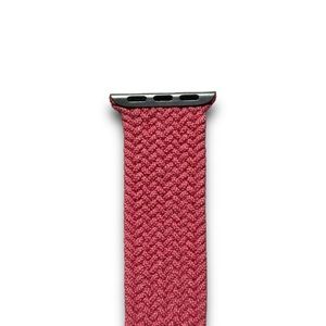 41mm/40mm/38mm Braided solo loop Apple Watch band in Pink